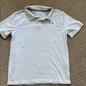 Under Armour Men's Gray Polo Shirt
